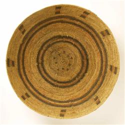 Outstanding Pair of African Basketry Trays