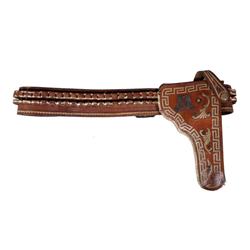 Early Revolutionary Mexican holster rig