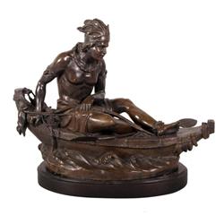 Bronze statue
