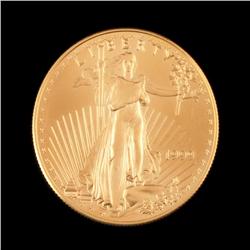 Liberty 1999 1 Oz Fine Gold