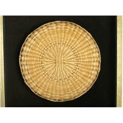 Hopi 12" dia Basketry Tray