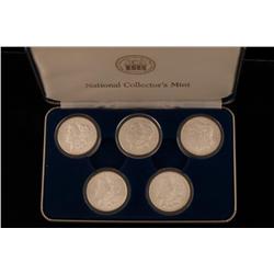 Set of National Collectors Mint Morgan