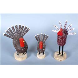 Collection of three Navajo folk art