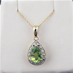 Pleasant 10K Yellow Gold Ladies Necklace