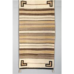 Collection of two Navajo saddle blankets