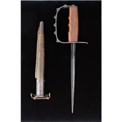 Trench knife. Circa: 1917
