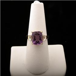 Stylish 10K  Yellow Gold Ladies Ring Set