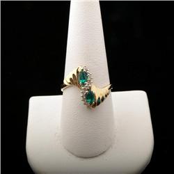 Spectacular 14K Yellow Gold Ladies Designer