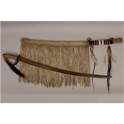 Indian decorated leather