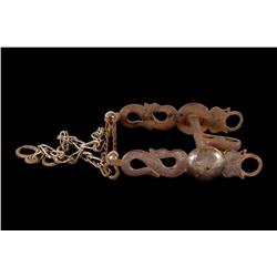 Silver Inlaid Snake Bit