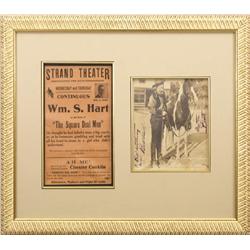 Autographed Photo of William S Hart