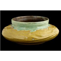 Fulper art pottery, 1930s 11" Deco bowl
