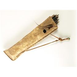 Apache Parflesch Quiver & Arrows