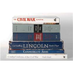 Civil War lot of Books