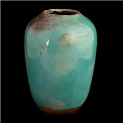 Miniature Jugtown Ware Pottery jar.