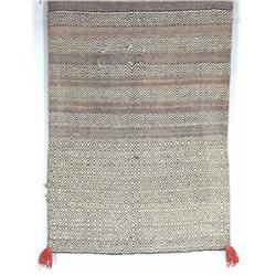 Navajo twill double saddle blanket