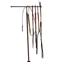 Exceptional assortment of leather & rawhide