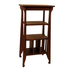 Original Arts & Crafts style magazine stand