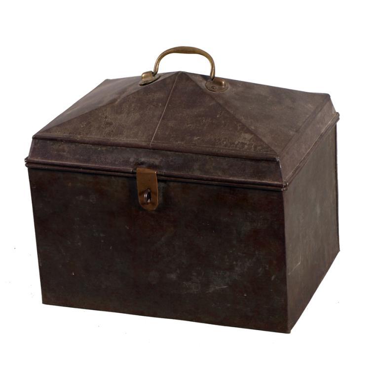 Fort Binder marked tin storage box
