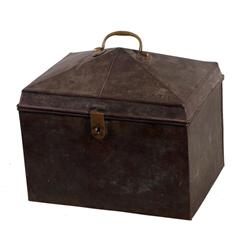 Fort Binder marked tin storage box
