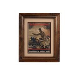 Antique German Military print