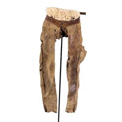 Antique leather Stepping chaps