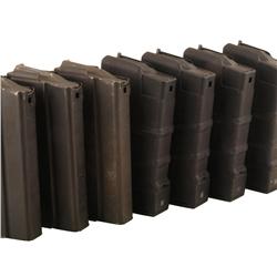 Lot of 7 high cap rifle magazines.
