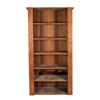 Image 1 : Rustic 6 shelved bookcase