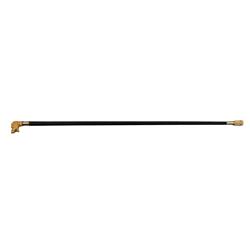 Exceptionally carved Ivory dog head cane.
