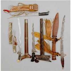 Collection of 5 Ethnic Knives