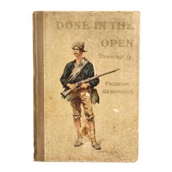 Drawing by Frederick Remington