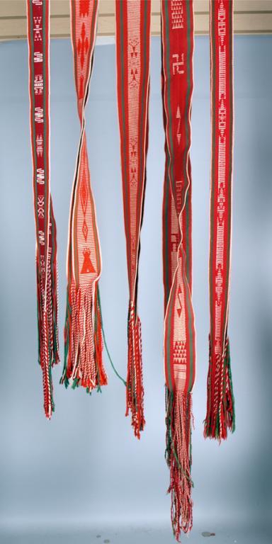5 Pueblo / Navajo sashes