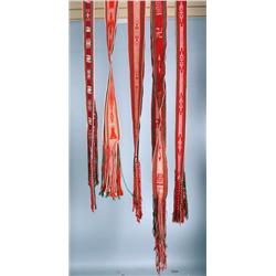 5 Pueblo / Navajo sashes