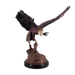 Fantastic eagle bronze by J. Maigniez