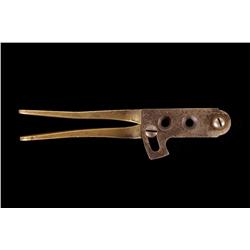 Brass Colt Dragoon Mold Marked NW