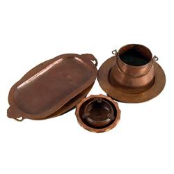 7 pieces of copper