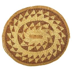 Coachella tightly woven basketry tray