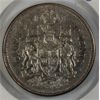 Image 1 : CANADA SILVER 1961 50 CENT COIN