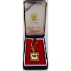 Image 1 : 24K GOLD PLATED 1988 OLYMPIC KEYCHAIN