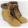 Image 1 : LADIES ARDENE WEDGE BOOTIES, SIZE 8