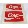 Image 1 : 2 COCA-COLA LIGHT UP SIGN COVERS