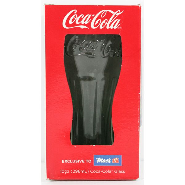 COCA-COLA 10OZ DRINKING GLASS IN PACKAGE