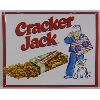 Image 1 : CRACKER JACK HANGING METAL SIGN