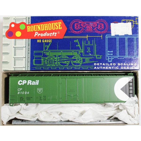 ROUNDHOUSE 50' PLUG DOOR BOX CAR  CP 81094, 1263 CP