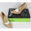 Image 1 : SAM EDELMAN HAZEL CLASSIC NUDE LEA PUMPS NUDE