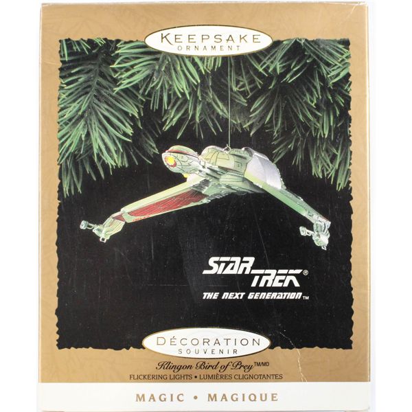 HALLMARK KEEPSAKES MAGIC STAR TREK TREE ORNAMENT