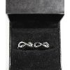 Image 1 : 2 STERLING SILVER RINGS, SIZE 4