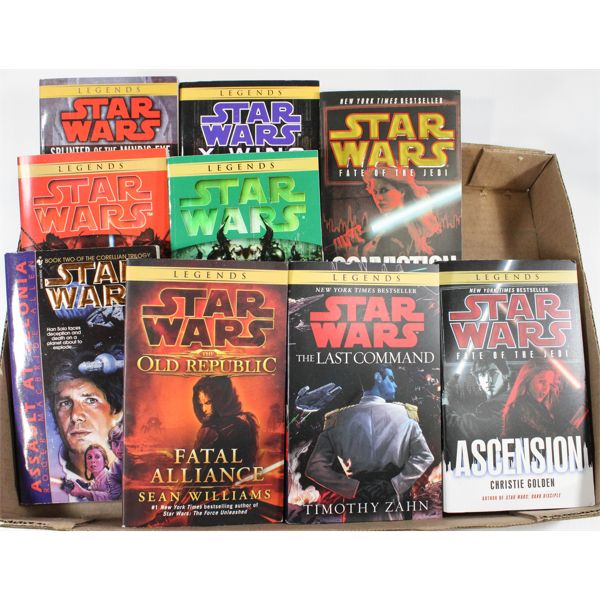 STAR WARS NOVELS INCL. ASCENSION AND FATAL ALLIANCE