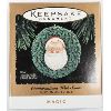 Image 1 : HALLMARK KEEPSAKE CONVERSATION W/ SANTA TREE ORNAMENT