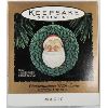 Image 1 : HALLMARK KEEPSAKE CONVERSATION W/ SANTA TREE ORNAMENT